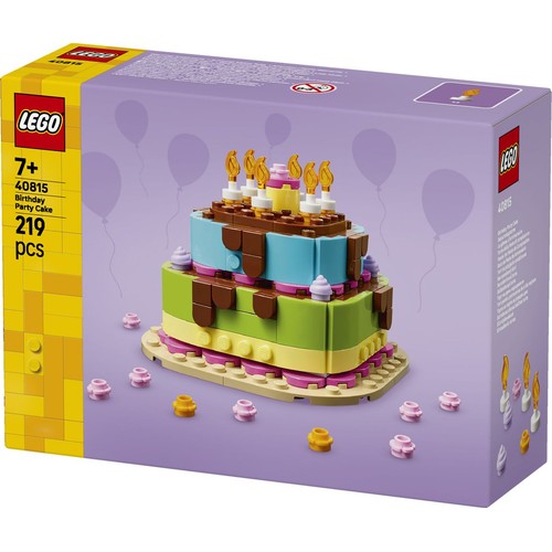 Tort na przyjęcie urodzinowe 40815  LEGO 1 sztuka