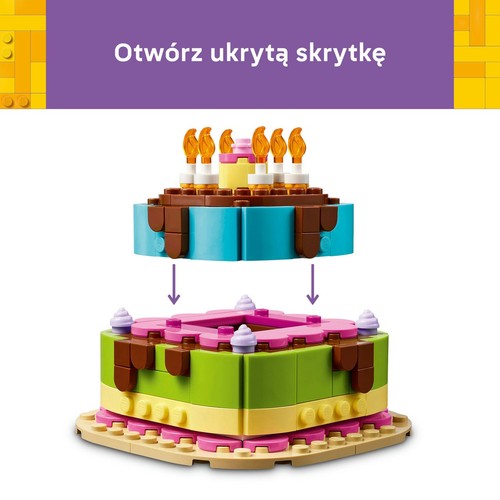 Tort na przyjęcie urodzinowe 40815  LEGO 1 sztuka