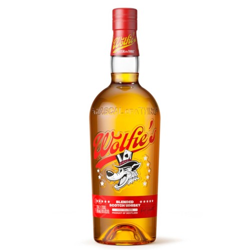 Blended Scotch Whisky alk.40% obj. Wolfies 700 ml