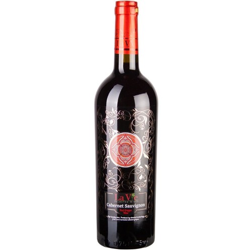 Wino mołdawskie czerwone półsłodkie Mandala Cabernet Sauvignon alk. 13,0% obj. La Vie 750 ml