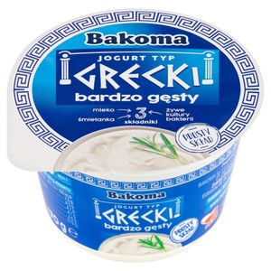 Jogurt naturalny typ grecki Bakoma 170 g