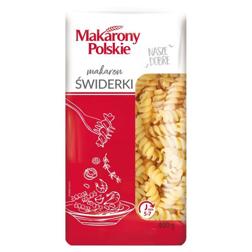 Makaron świderki Makarony Polskie 400 g