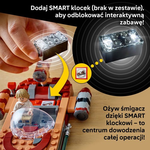 Star Wars SMART Play: Śmigacz Luke Skywalkera 75420 LEGO 1 sztuka