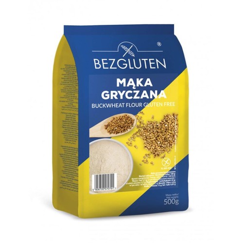 Mąka gryczana bezglutenowa   Bezgluten 500 g