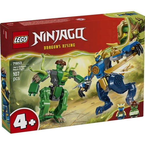 Zabawka NINJAGO® Bitwa w smoczym mechu Jaya 71853 LEGO 1 sztuka