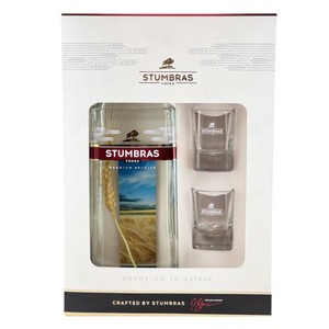 Wódka czysta alk. 40,0% obj. + 2 kieliszki  Stumbras 700 ml