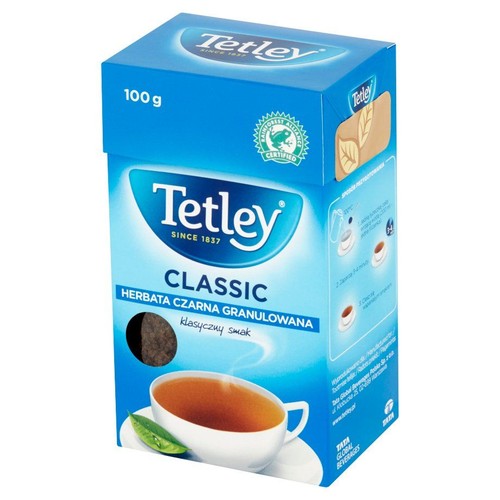 Herbata czarna granulowana Tetley 100 g