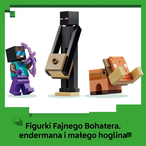 Minecraft® Podróż przez portal Netheru i Kresu 21584 LEGO 1 sztuka