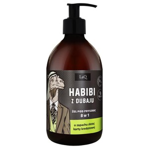 Żel pod prysznic 8 w 1 Habibi z Dubaju LaQ 500 ml