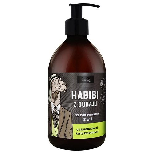 Żel pod prysznic 8 w 1 Habibi z Dubaju LaQ 500 ml