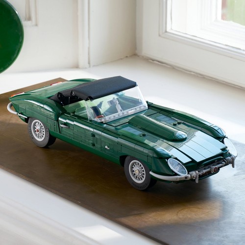 Icons Jaguar E-Type 11381, model samochodu sportowego LEGO 1 sztuka