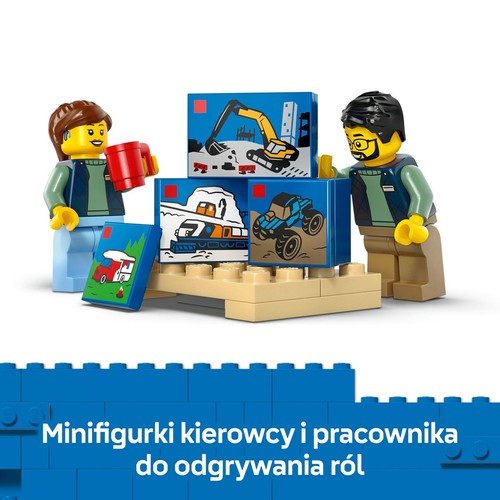City Furgonetka LEGO 60500, zestaw konstrukcyjny dla dzieci LEGO 1 sztuka