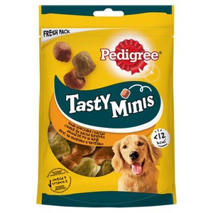 Tasty Bites Przysmaki dla psów z kurczakiem i kaczką Pedigree 130 g