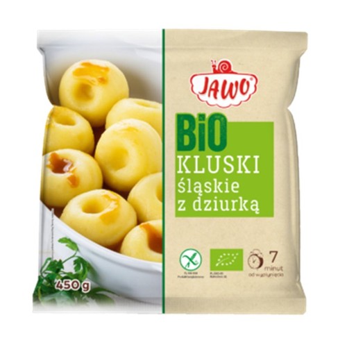 BIO Kluski śląskie z dziurką   Jawo 450 g