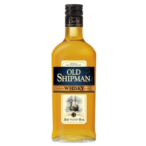 Whisky szkocka blend 3-letnia alk. 40% obj.   Old Shipman 350 ml