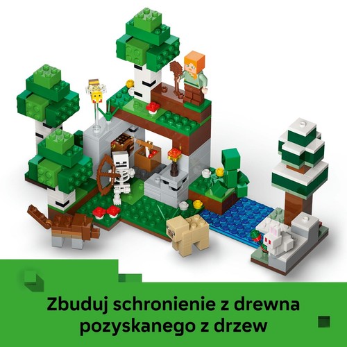Minecraft Przetrwanie pierwszej nocy 21593 LEGO 1 sztuka