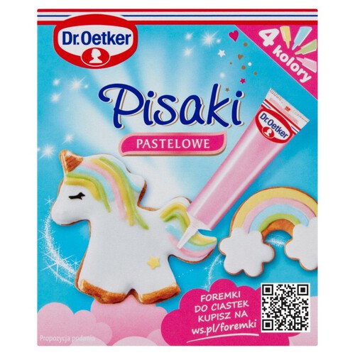 Pisaki cukrowe pastelowe Dr. Oetker 76 g