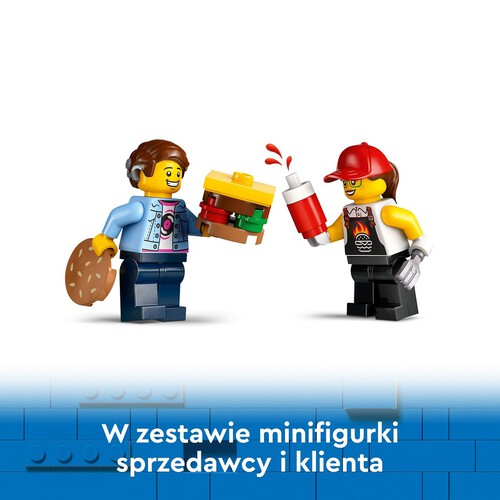 City Ciężarówka z burgerami 60404 LEGO zestaw