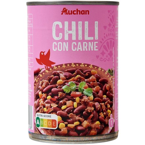Chili con carne Auchan 400 g