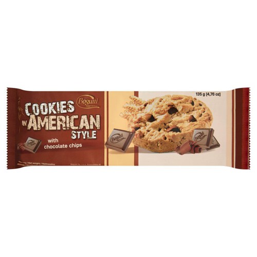 American Cookies z kropelkami czekolady Bogutti 135 g