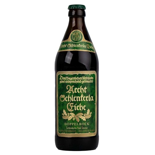 Piwo niemieckie ciemne Eiche Doppelbock Oak Smoke alk. 8,0% obj. Aecht Schlenkerla  500 ml