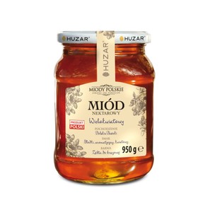 Miód wielokwiatowy polski Huzar 950 g