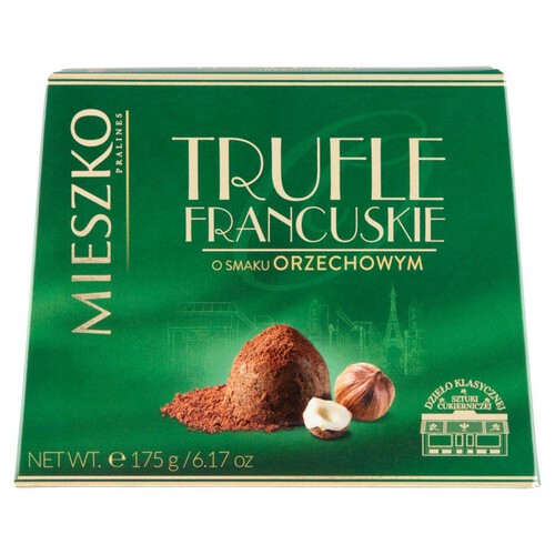 Trufle francuskie o smaku orzechowym Mieszko 175 g