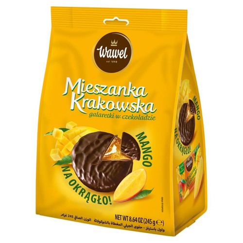 Mieszanka Krakowska na okrągło mango! Wawel 245 g