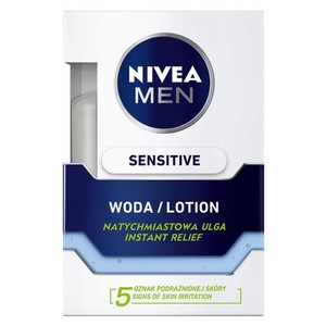 Łagodząca woda po goleniu Sensitive NIVEA MEN 100 ml