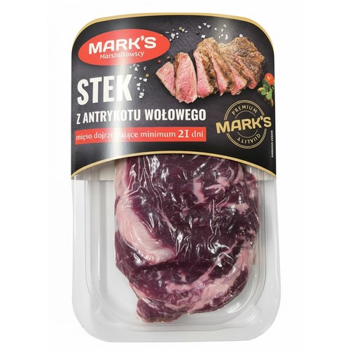 Stek wołowy z antrykotu bez kości Łuków na wagę ok. 400 g