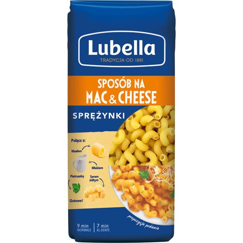 Makaron sprężynki Lubella 400 g