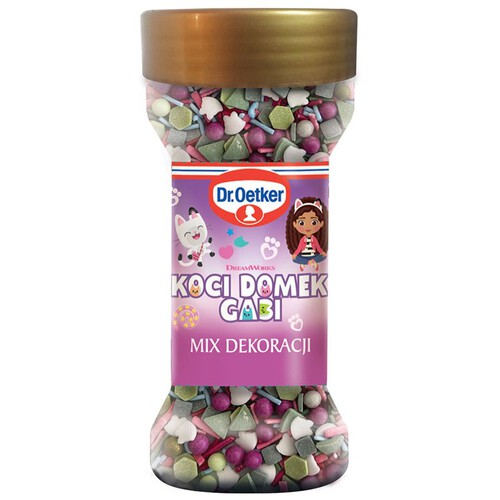 Koci domek Gabi mix dekoracji   Dr.Oetker 50 g