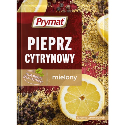 Pieprz cytrynowy mielony Prymat 20 g