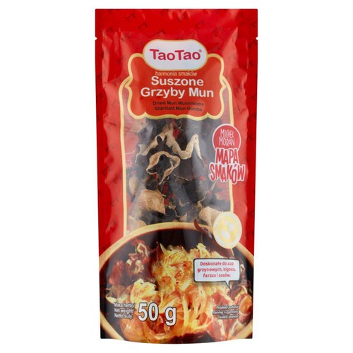 Suszone grzyby Mun Tao Tao 50 g