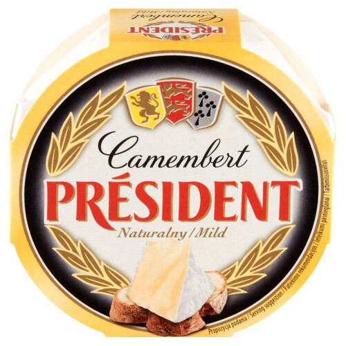 Ser camembert pełnotłusty Président 120 g