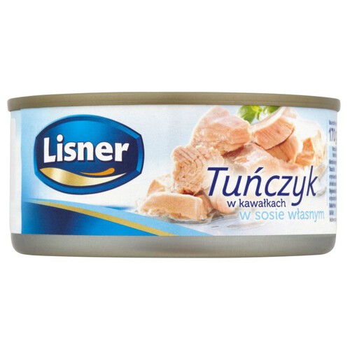 Tuńczyk w kawałkach w sosie własnym Lisner 170 g