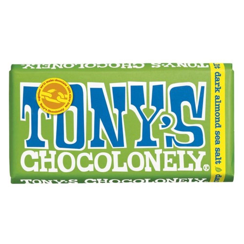 Czekolada gorzka z migdałami i solą   Tony's Chocolonely 180 g