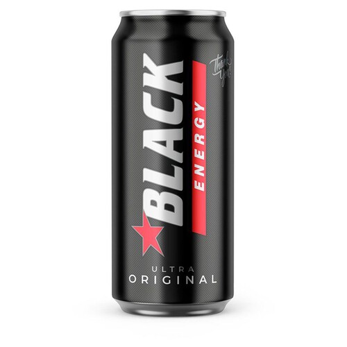 Napój energetyczny   Black 500 ml