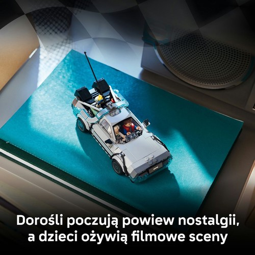 Speed Champions Wehikuł czasu z Powrotu do przyszłości 77256 LEGO 1 sztuka