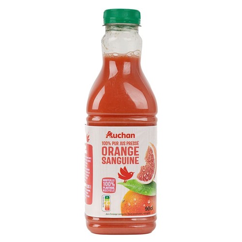 Sok czerowna pomarańcza Auchan 900 ml