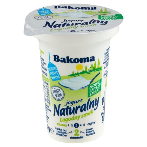 Jogurt naturalny 1,5% tłuszczu Bakoma 150 g