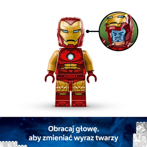Marvel Mech Iron Mana kontra Ultron 76307 LEGO 1 sztuka