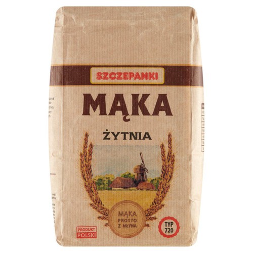 Mąka żytnia typ 720 Szczepanki 1 kg