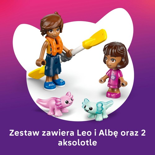 Friends Przygoda na aksolotlowej łodzi 42681 LEGO 1 sztuka