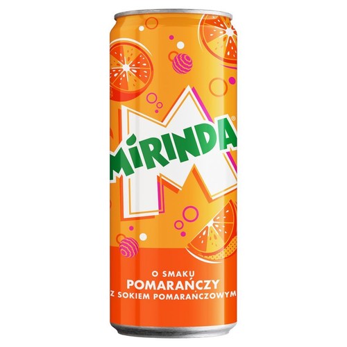 Napój gazowany o smaku pomarańczowym Mirinda 330 ml