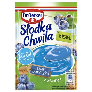 Słodka chwila Kisiel smak borówka Dr.Oetker 30 g