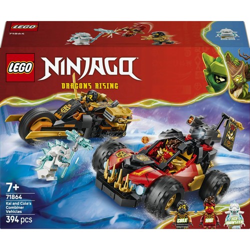 NINJAGO Wielofunkcyjne pojazdy Kaia i Cole’a 71864 LEGO 1 sztuka