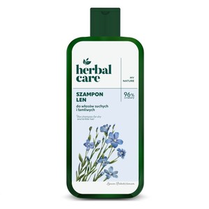 Szampon Len do włosów suchych i łamliwych   Herbal Care 330 ml