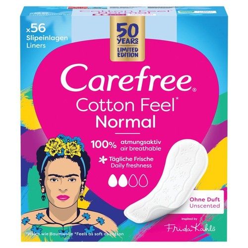 Wkładki higieniczne Cotton Feel Normal Carefree 56 sztuk