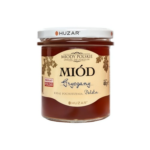 Miód nektarowy gryczany Huzar 400 g